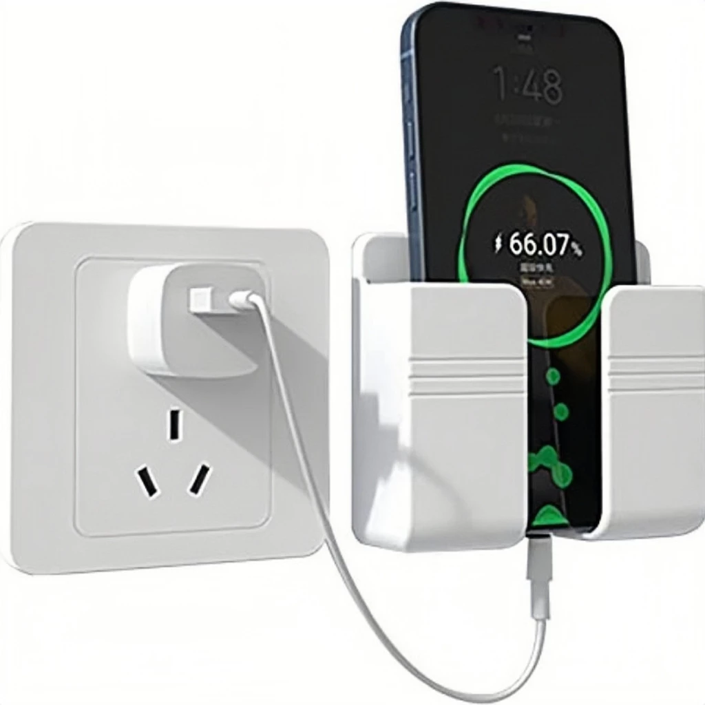 1/2/5 Suporte De Parede Multifuncional Caixa De Armazenamento Casa Para Carregar Remoto Um Slot Promoção — imagem 1