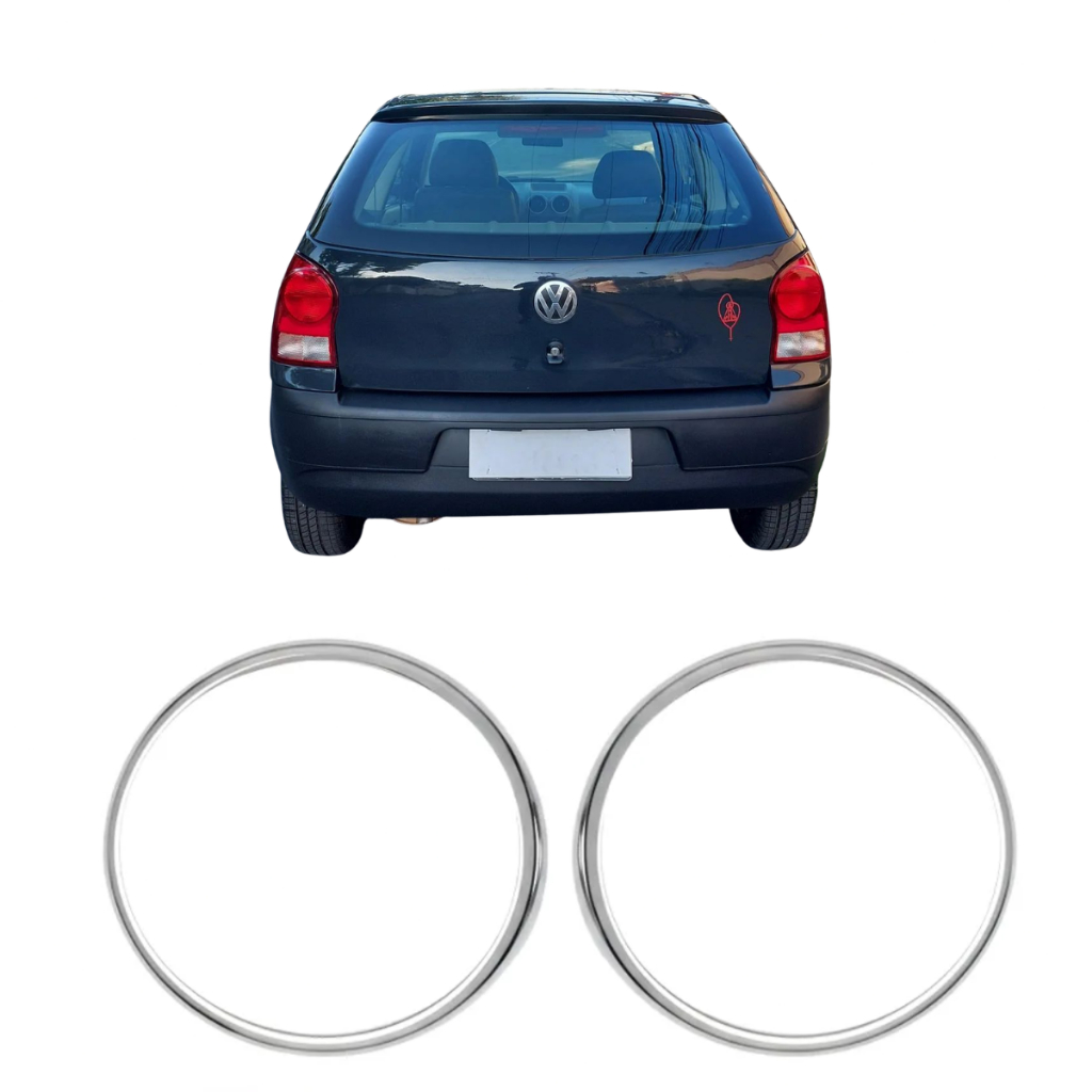Aplique Cromado Lanterna Traseira Para VOLKWAGEN GOL PARATI SAVEIRO G4