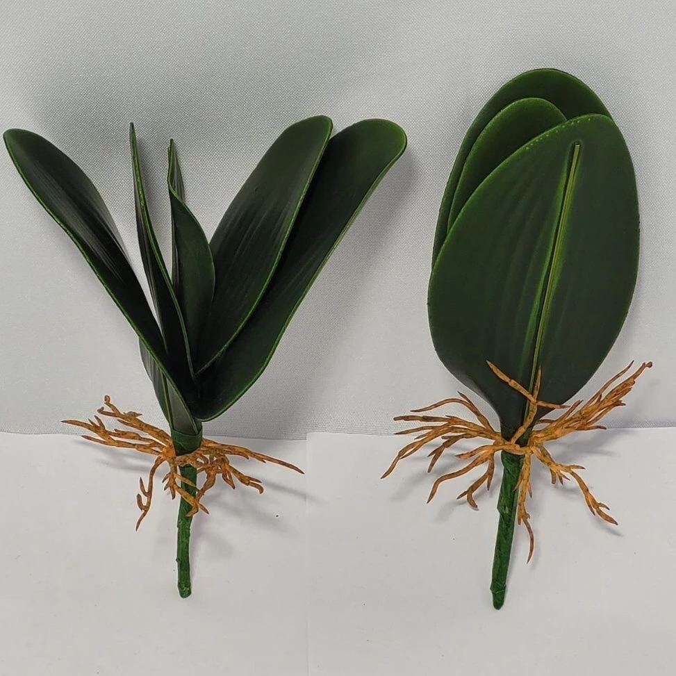 Kit 2 Buquês Orquídea Artificial Raízes Realistas Arranjo Decorativo Jardim Moderno 2026