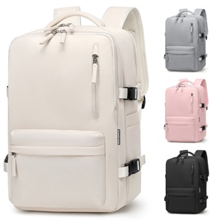 Mochila De Viagem Feminina Multifuncional Impermeável Reforçada Expansível para Trilha Es…