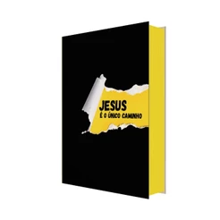 Bíblia Sagrada NVI - Jesus Único Caminho - Borda Pintada Compacta