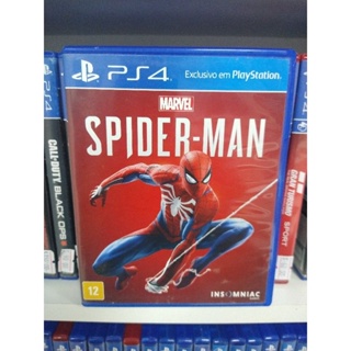 Spiderman Ps4 Mídia física original em Oferta na Shopee