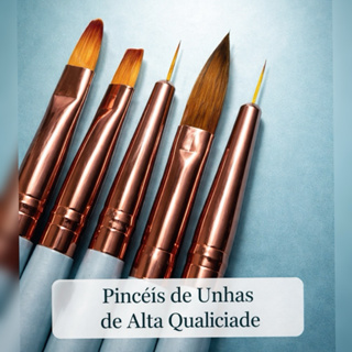 Kit Pincéis Para Decoração De Unhas Em Gel Nail Art Para Alongamento de Unhas em Oferta na Shopee