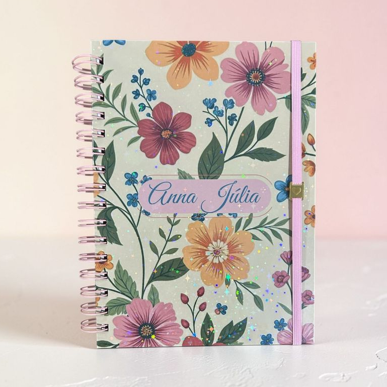 CADERNO ANOTAÇÕES A5 PERSONALIZADO