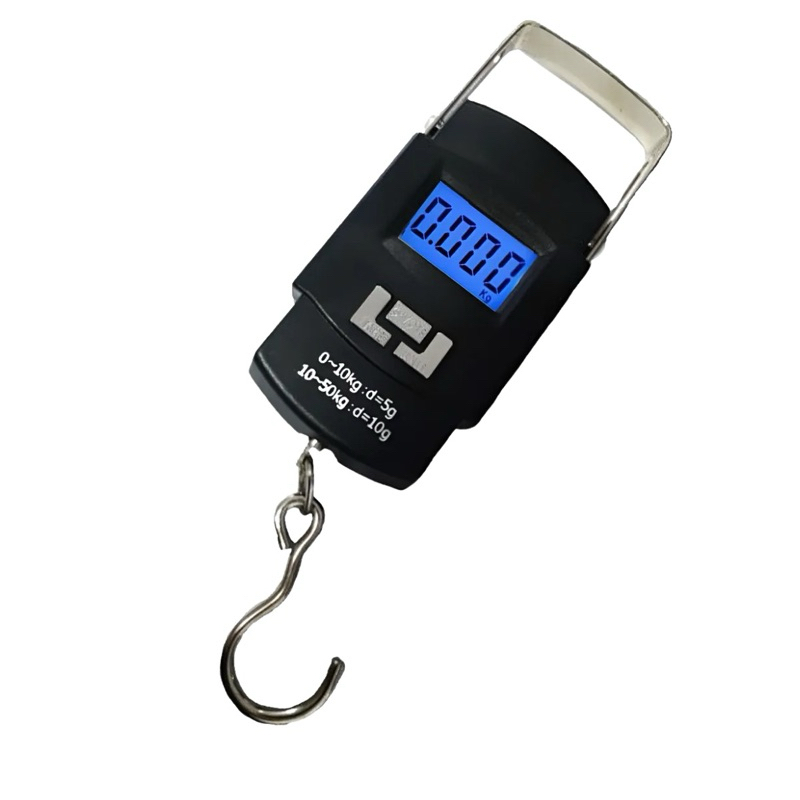 Balança Digital Portátil para Mala e Pesca até 50kg Alta Precisão