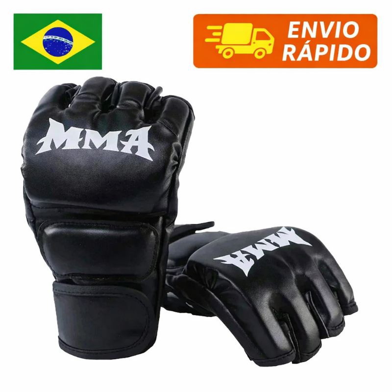 🔥 LUVAS (PAR) MMA UFC Boxe Muay Thai Karatê Sparring - Envio Rápido ⏩