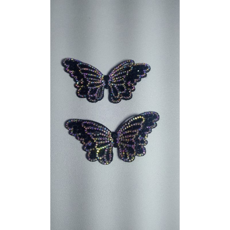 Borboleta em feltro para artesanato