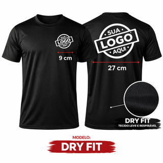 Camiseta Dry Fit Personalizada Com Sua Arte Estampada Uniforme Empresa Futebol