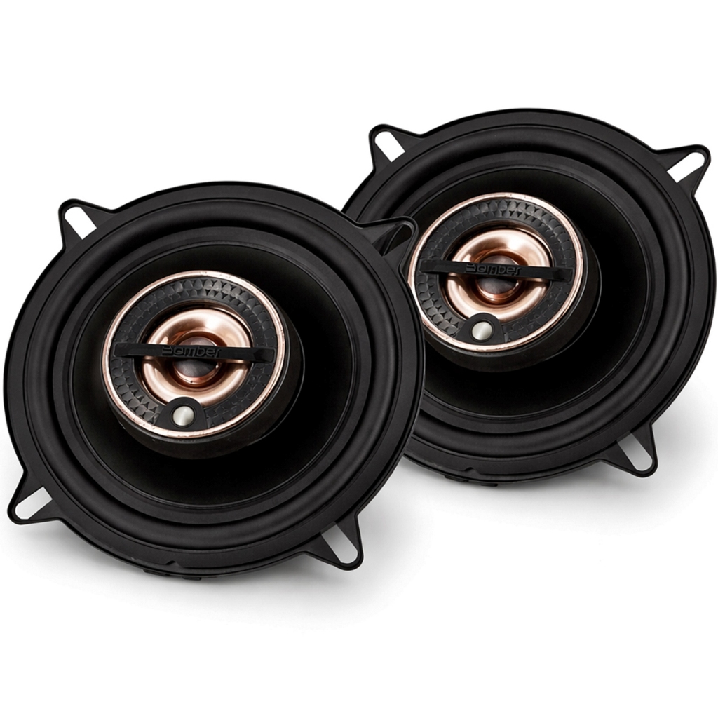 Alto Falante Bomber Beat Par 160W RMS 4 Ohms Triaxial Grave Forte Som Automotivo 5 ou 6 Pol.
