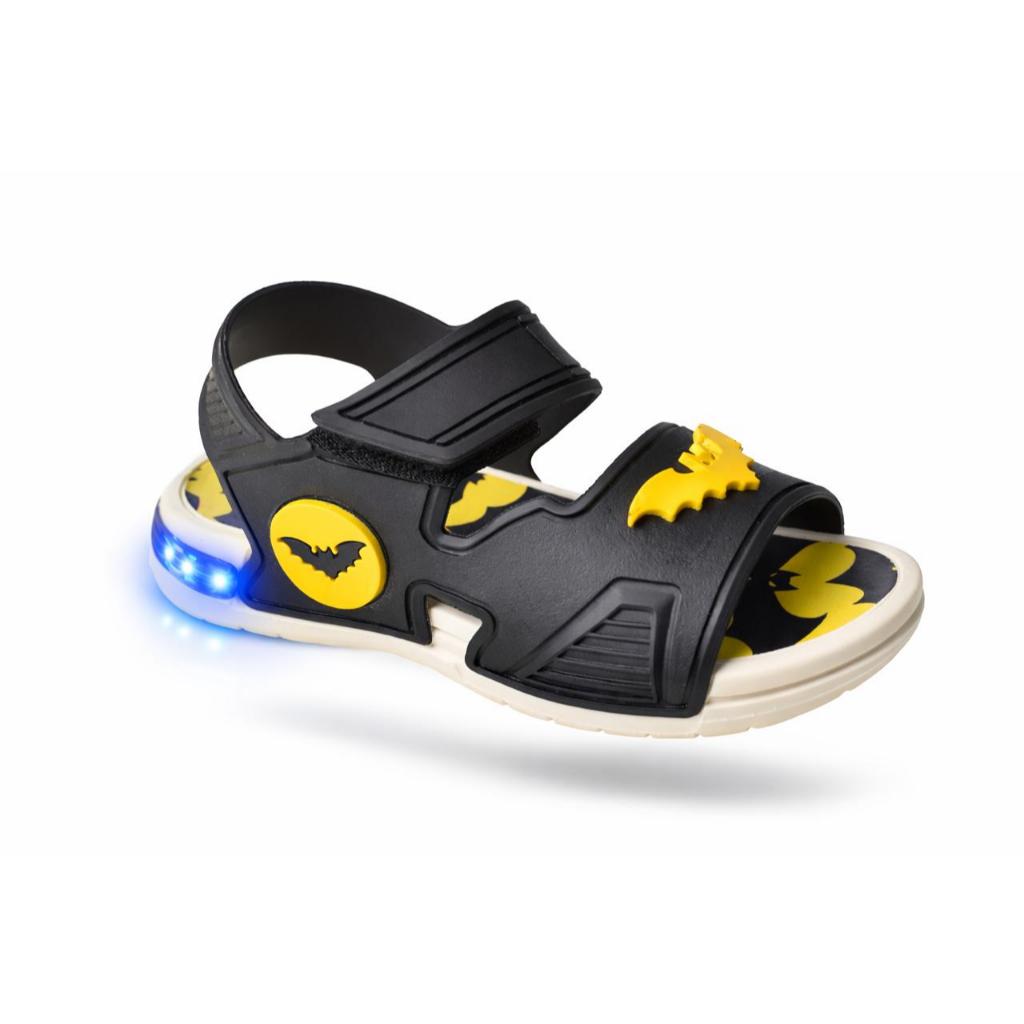 Sandália Papete Infantil Menino com Luzinha com luz LED Tenis Personagem Heróis em Oferta na Shopee