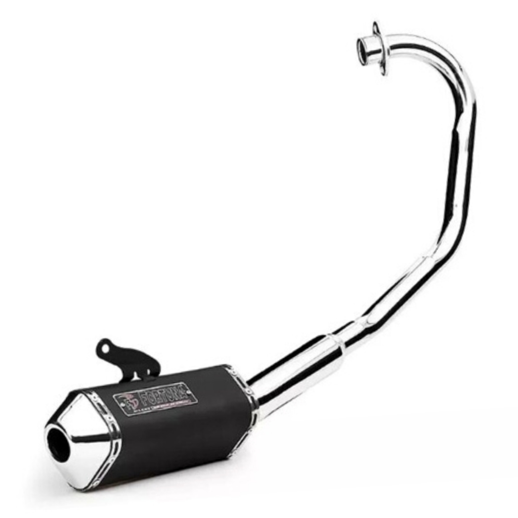 Escapamento Fan 160/ Titan 160/start /2025 Mini Tri Fortuna