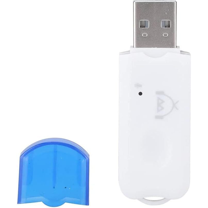 Adaptador Usb Sem Fio Receptor de Música via Bluetooth Estéreo Veicular Plug & Play