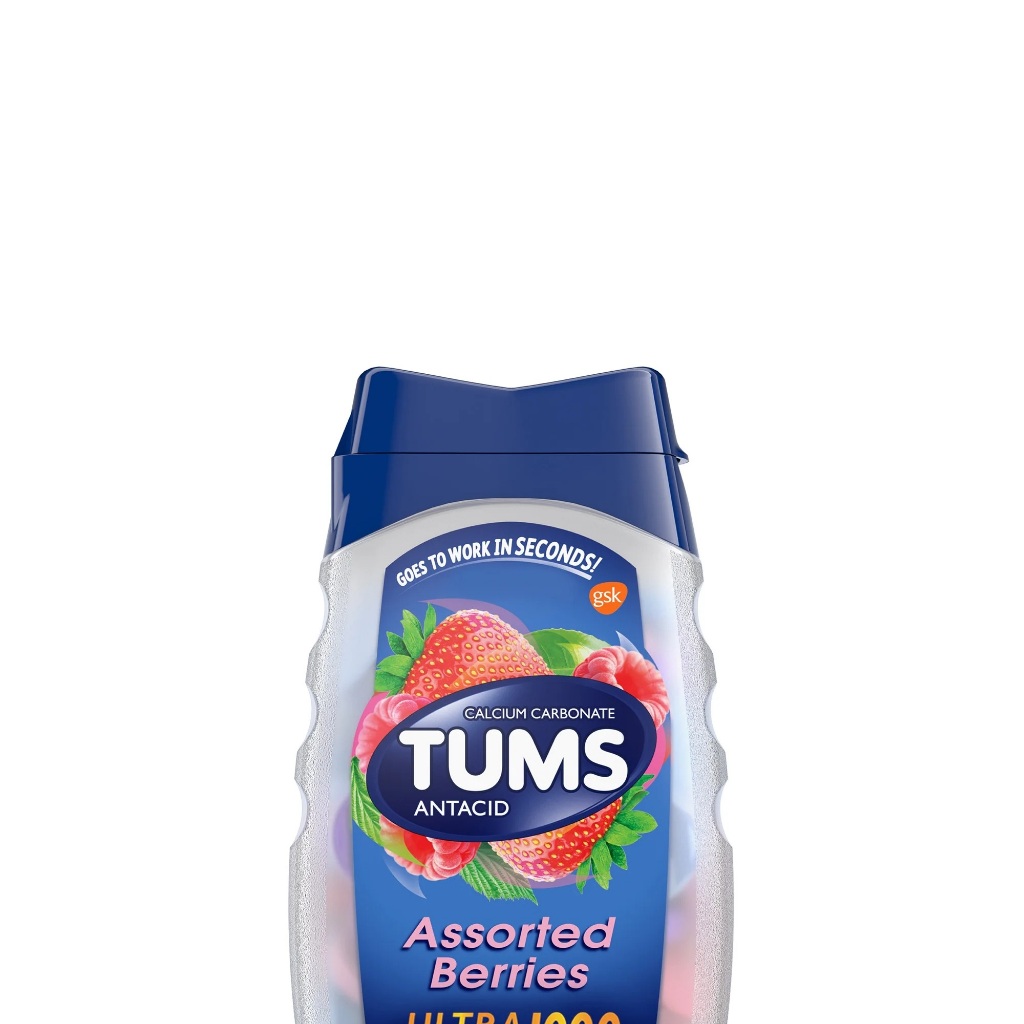 Pastilhas Tums Antiacido Ultra Forte (frutas Vermelhas) 72un Sabor Assorted Berries
