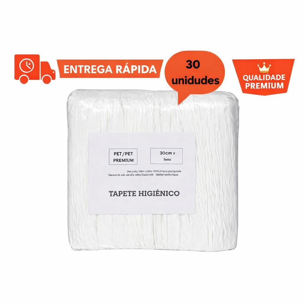 Tapete Higiênico Premium -Tamanho 60cm x 55cm Para Cachorros Alta Qualidade
