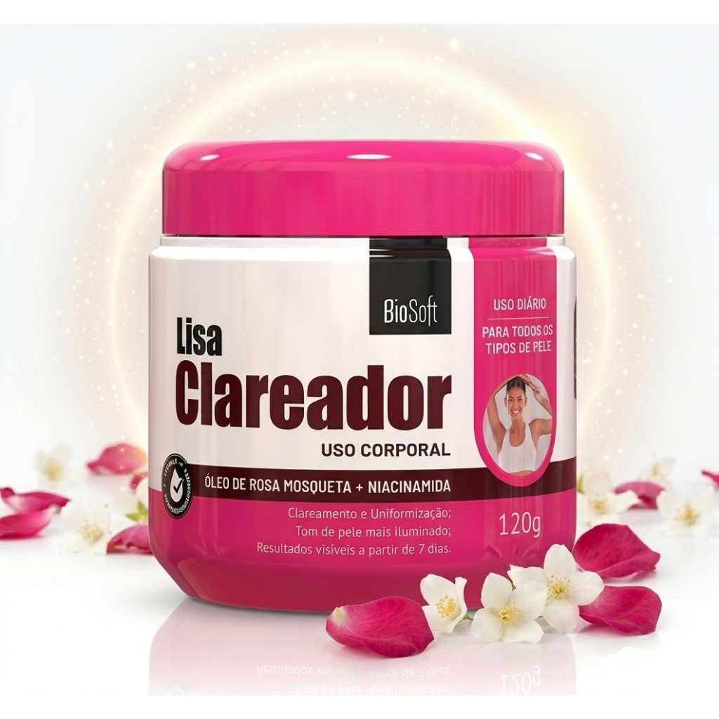 Clareador Corporal Mosqueta BioSoft