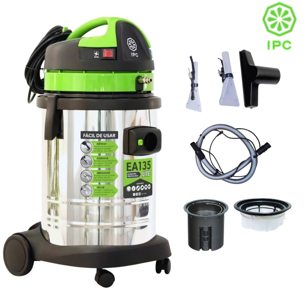 Extratora e Aspirador 35,5L 1200W   220V EA135 Lite IPC 220V Profissional EA135LITE-220