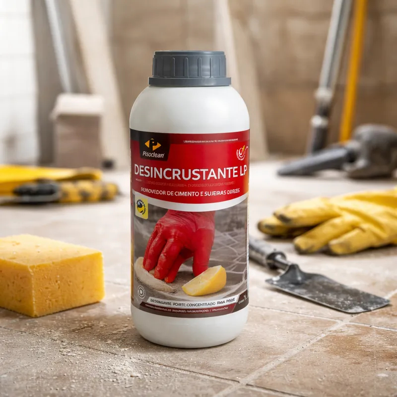 Limpador Removedor Desincrustante Sujeiras Difíceis Lp Pisoclean 1 L