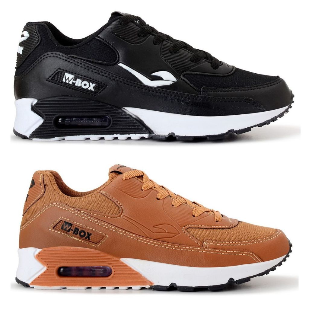 Kit Tênis Casual Masculino W-Box Max Amortecimento Estiloso Sneaker OriginalModerno Confortável