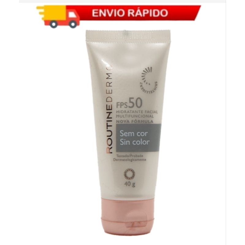 Hidratante Facial Multifuncional FPS 50 Sem Cor Routine Dermo Hinode 40g