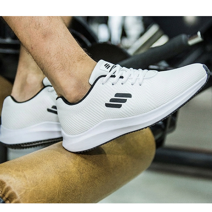 Tênis Masculino Caminhada Esportivo Promoção O2X Fitness para o dia a dia Trabalho