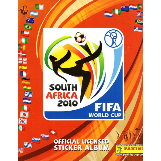 Álbum Copa Fifa World Cup - South Africa 2010