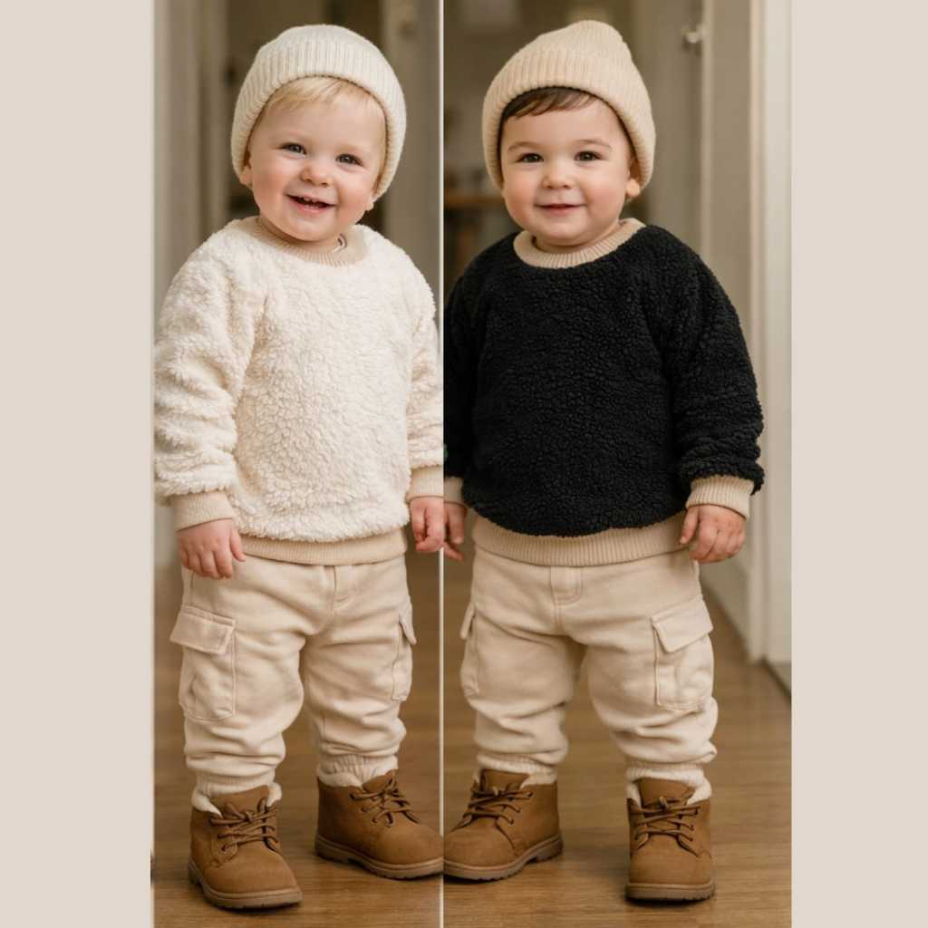 casaco masculino infantil teddy inverno