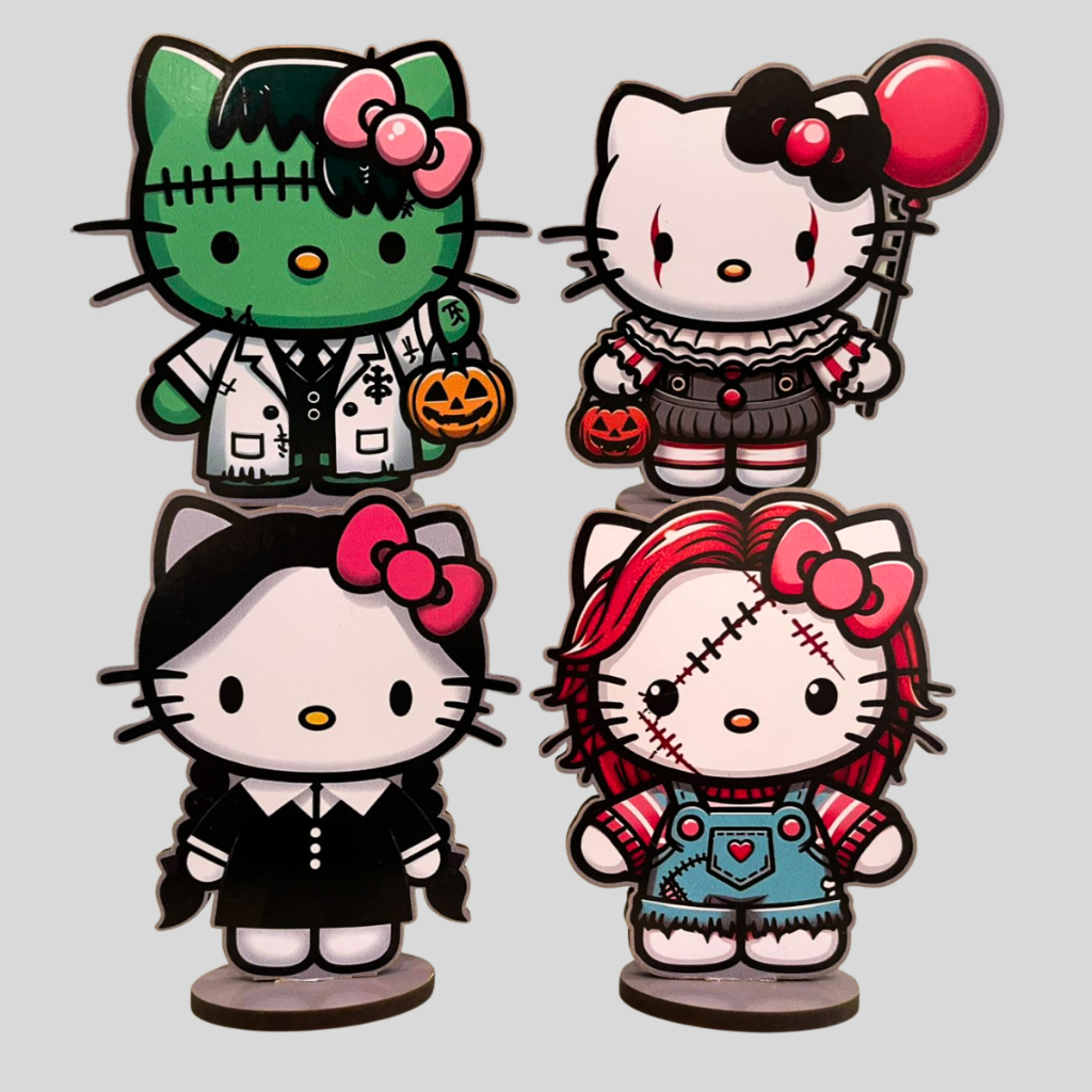 Totem Hello kitty and friends My melody Kuromi cinnamoroll decoração boneco display