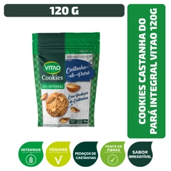 Cookies Castanha-do-Pará Integral Vitao 120 g