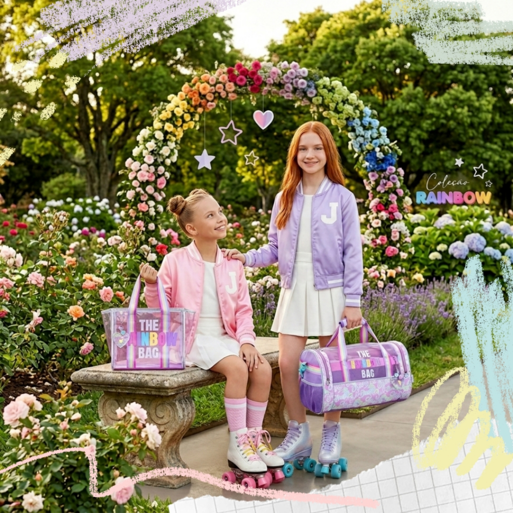 2026 Nova Bolsa Sacola Feminina Juvenil - TEEN JUST