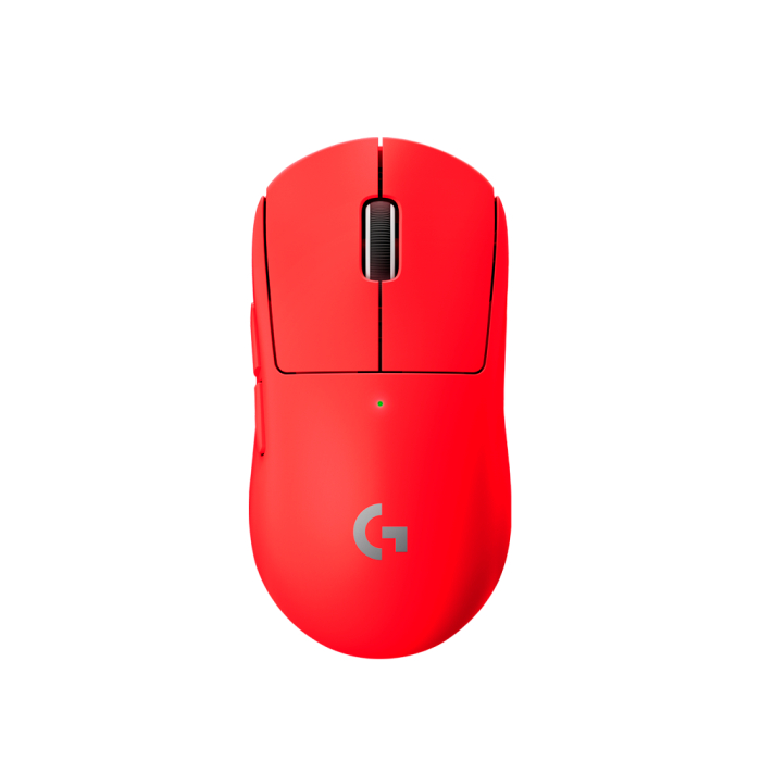 Mouse Gamer Sem Fio Logitech G Pro X Superlight USB Vermelho 910-006783