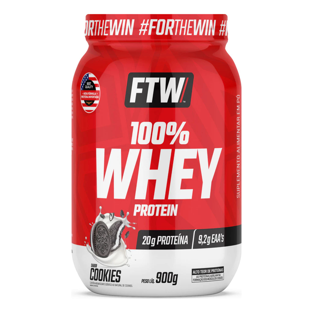 Whey Protein 100% FTW Cookies 900g