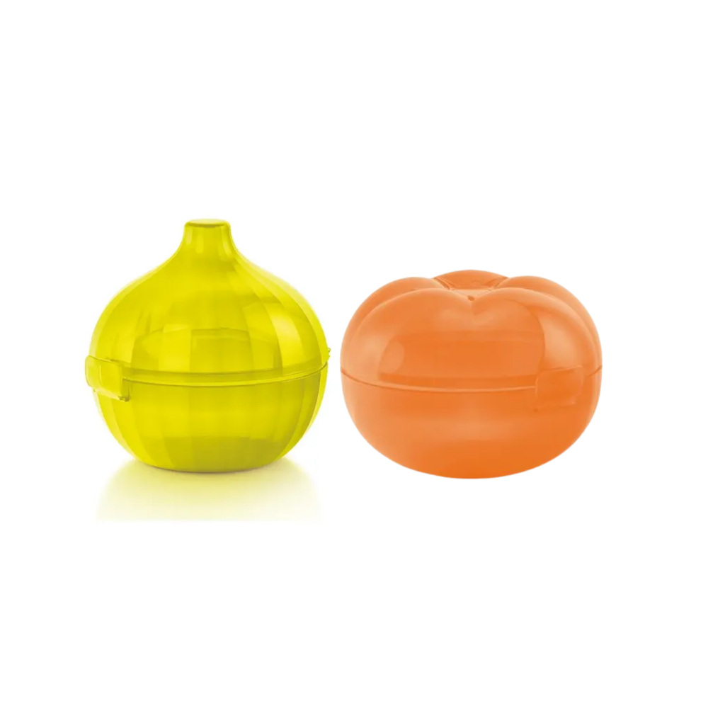 Tupper Kit Porta Cebola e Porta Tomate Tupperware