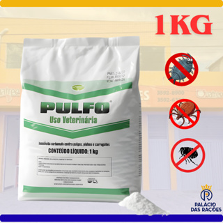 Pulfo em Pó 1kg Laippe Anti Pulgas, Piolhos e Carrapatos em Oferta na Shopee