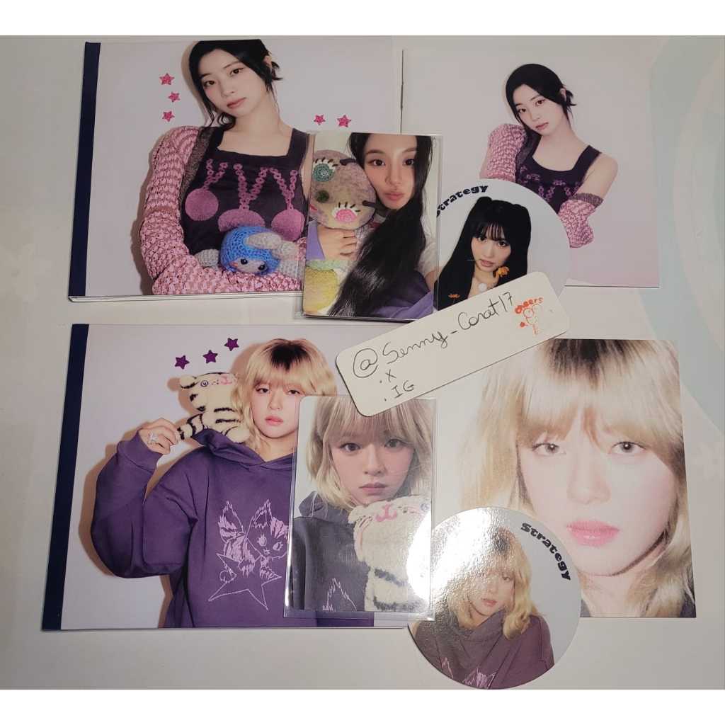 TWICE DIGIPACK STRATEGY COMPLETO VERSÃO DAHYUN E JEONGYEON COM PHOTOCARD CHAEYOUNG ALBUM OFICIAL(LEIA A DESCRIÇÃO)