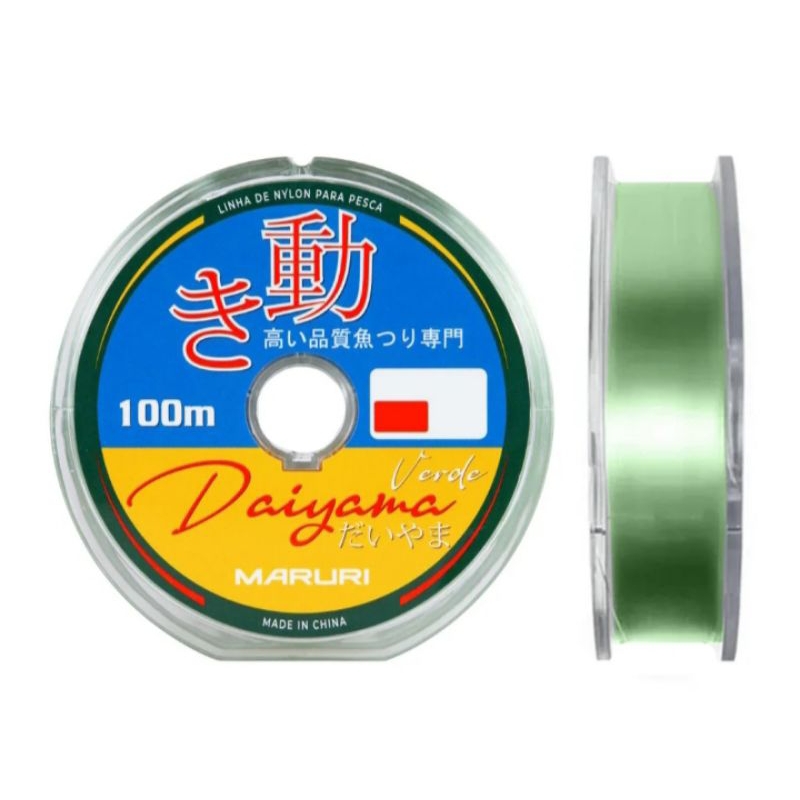 Linha de Pesca Monofilamento Daiyama Maruri 100m - Diversas Medidas