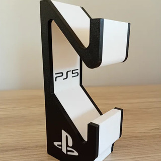 Suporte Controle PS5 Duplo Organizador Gamer Porta Joystick PlayStation Estilo Premium