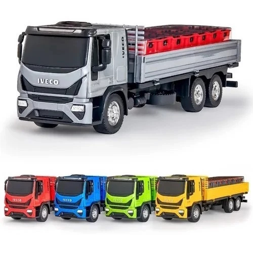 Caminhao Bebidas Iveco Carroceria Delivery engradado Usual Brinquedos