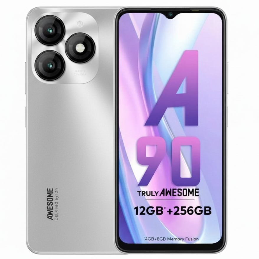 Smartphone Itel A90 A6610l Dual Sim 256gb/12gb Ram de 6.6" 13mp 8mp Anatel — R$ 829,00 em Shopee