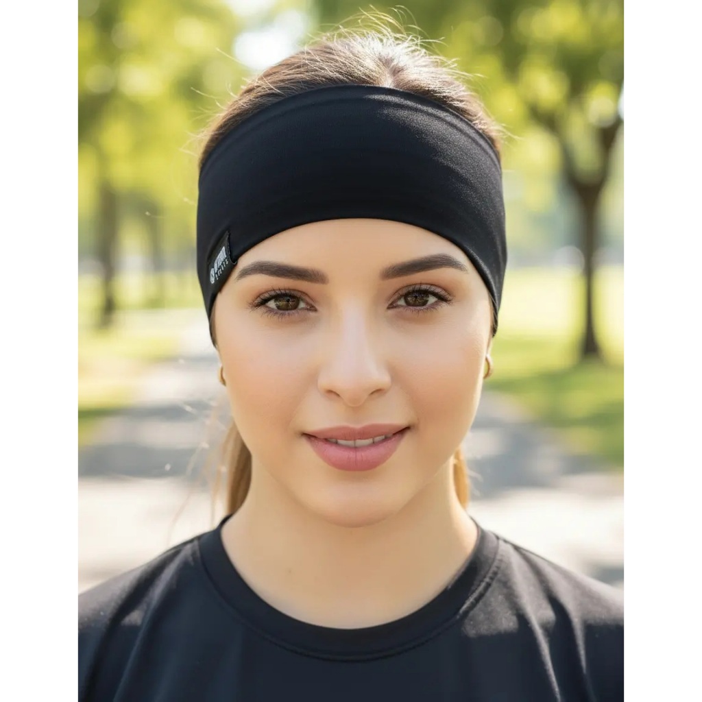 Faixa De Cabelo Elástica Testeira Esportiva Para Academia E Esportes Ao Ar Livre - Headband