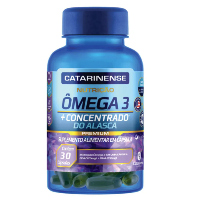 Ômega Do Alasca 30 Cápsulas Catarinense