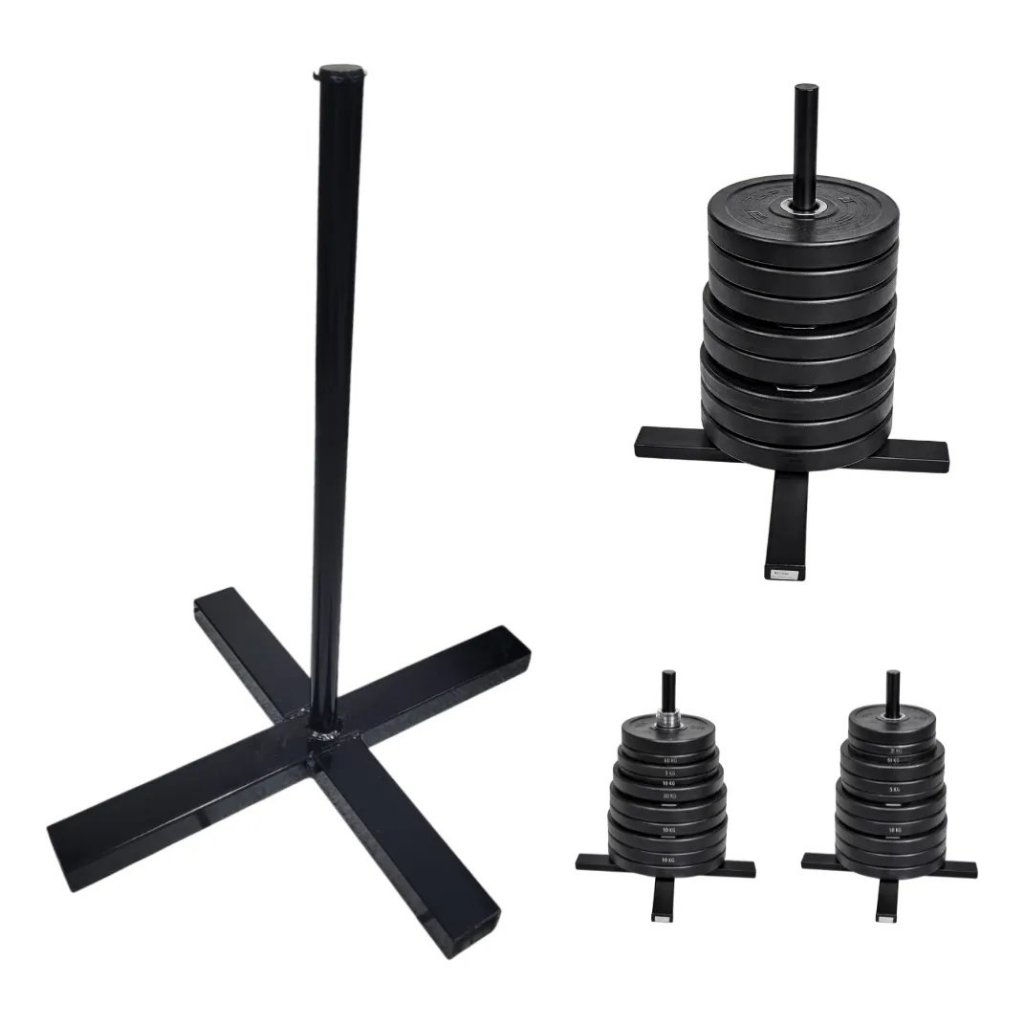 Suporte Anilhas Halteres Musculação Academia Supino Fixo