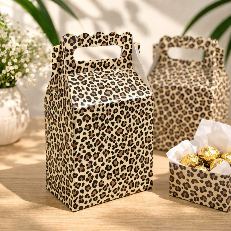 Maletinha - Animal Print - Oncinha - Presente - Sacolinha - Mimo - Lembrancinha
