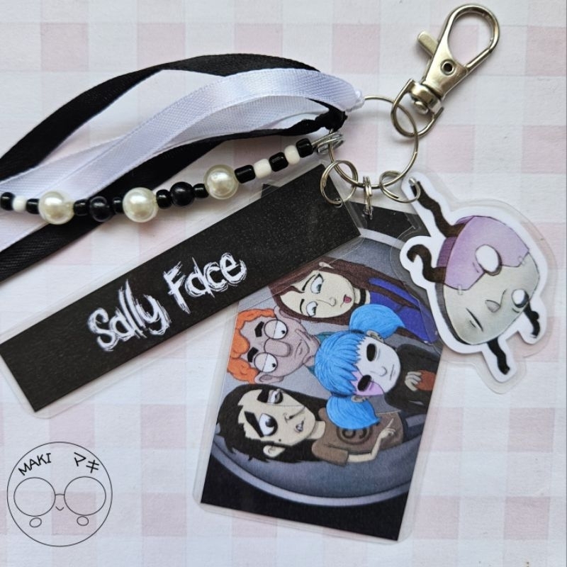 Chaveiro Plastificado Sally Face - Game / Jogo