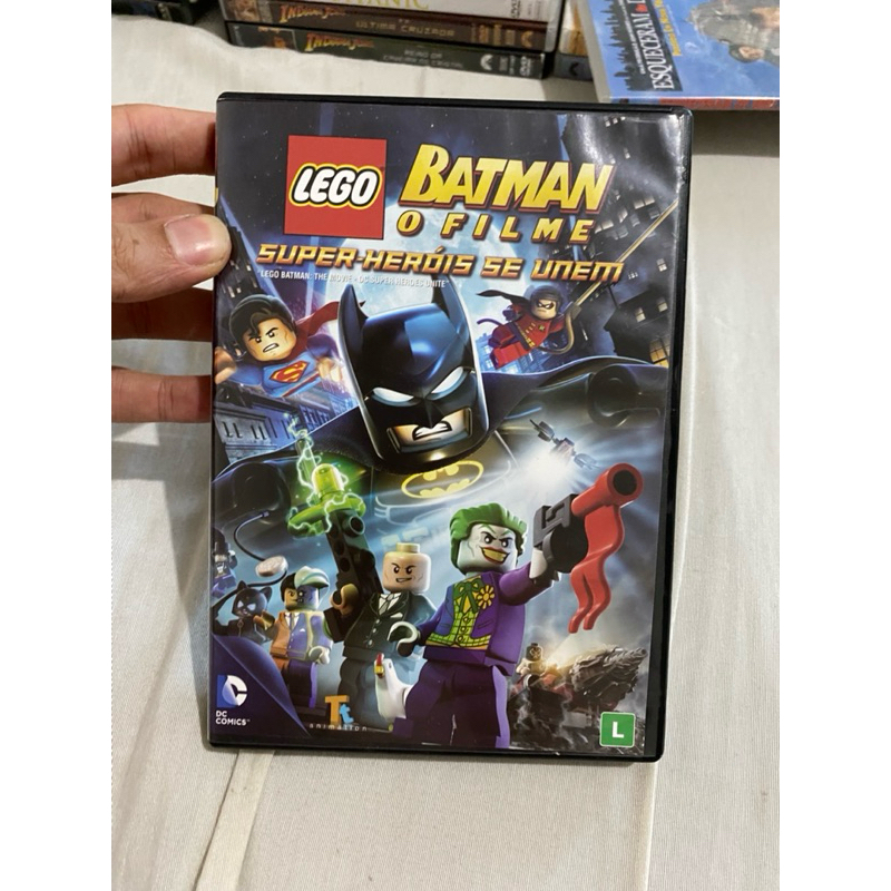 DVD Batman o filme - super-heróis se unem