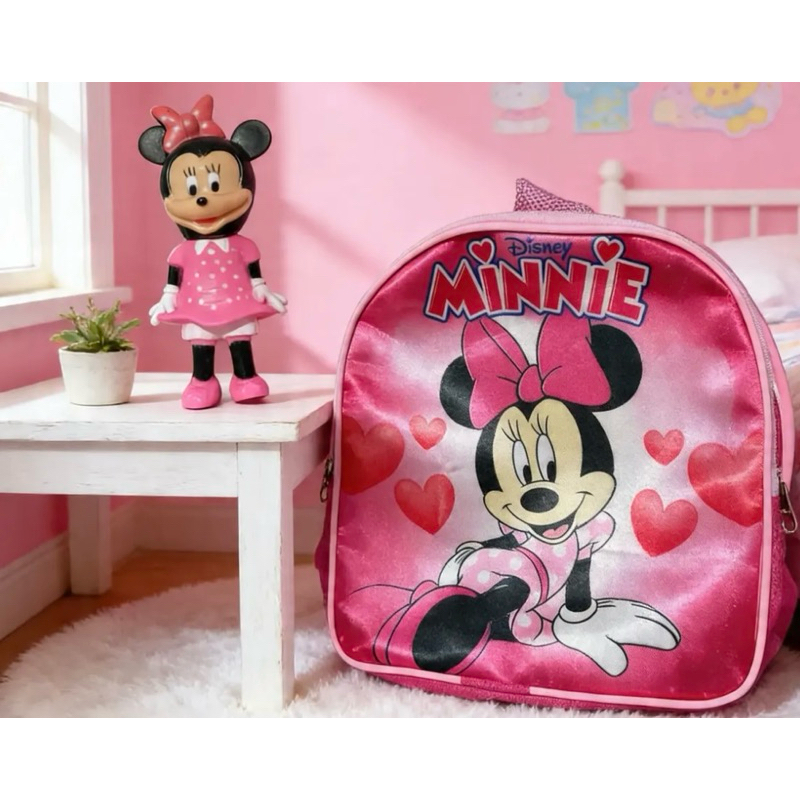 kit Mochila lancheira MINEI infantil  acompanha boneco do personagem lembrancinha