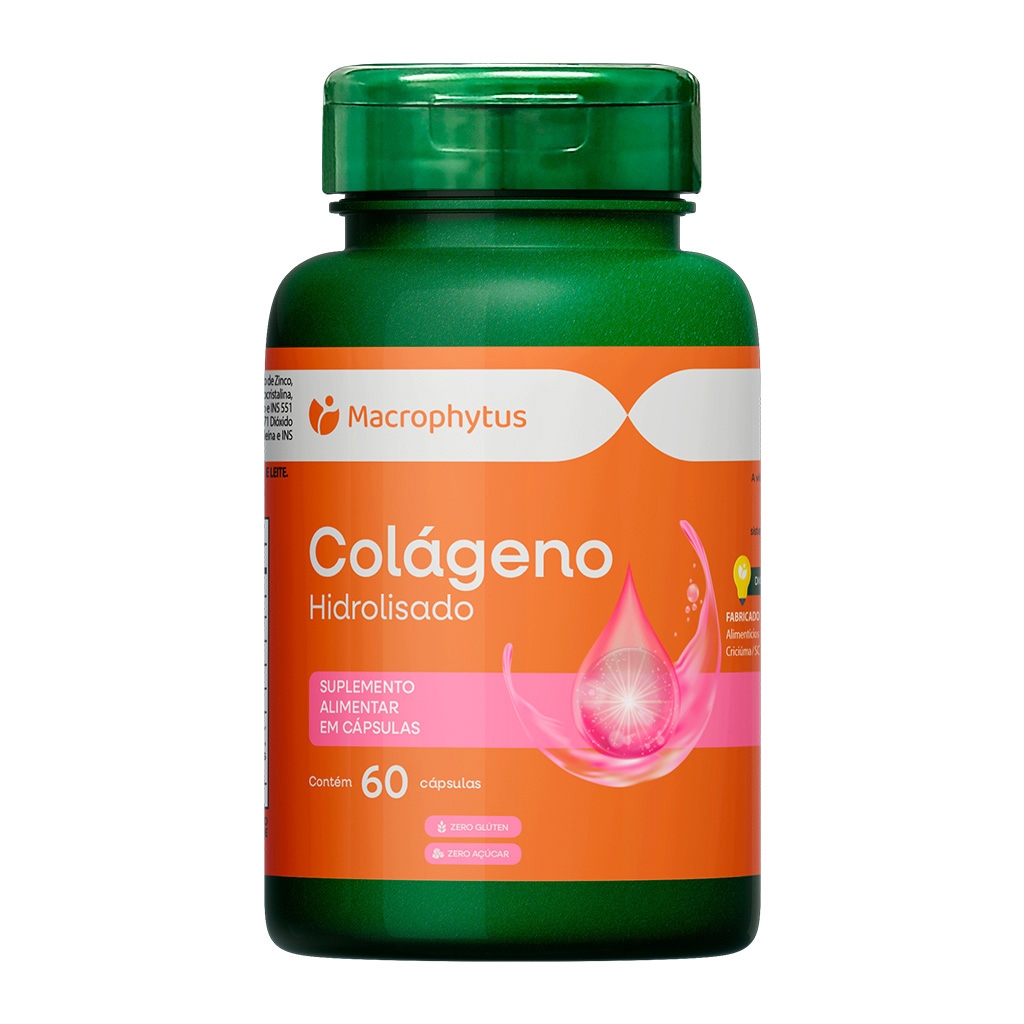 Colágeno Hidrolisado 60 Cápsulas