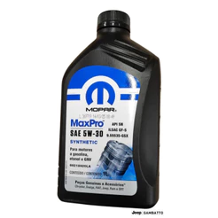 Óleo De Motor Sintético 5w30 Maxpro Jeep K68218920LA