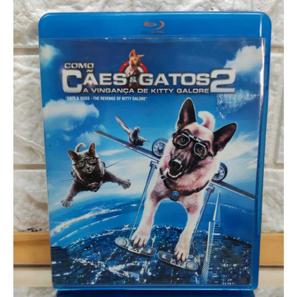 Blu-ray Filme Como Cães E Gatos 2 Original Dublado