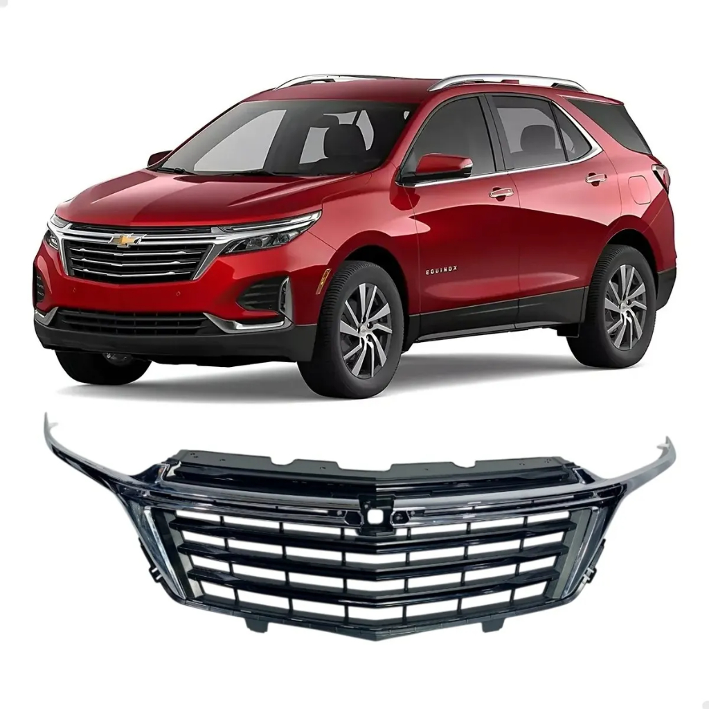 Grade Superior Cromada Parachoque Dianteira Chevrolet Equinox Premier 2022 2023 2024 84793004