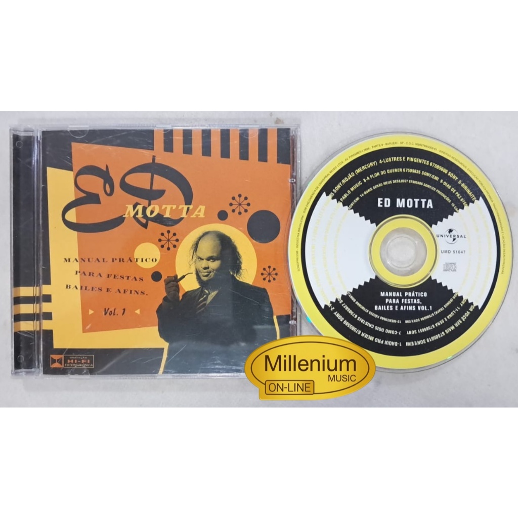 CD Manual Prático Para Festas, Bailes E Afins Volume 1 -  1997 Original Gravadora Colecionador Ótimo Estado